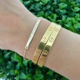 SMALL ID STYLE CHAIN BRACELET