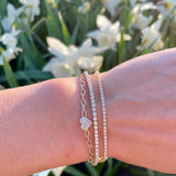 DIAMOND MINI HEART BRACELET