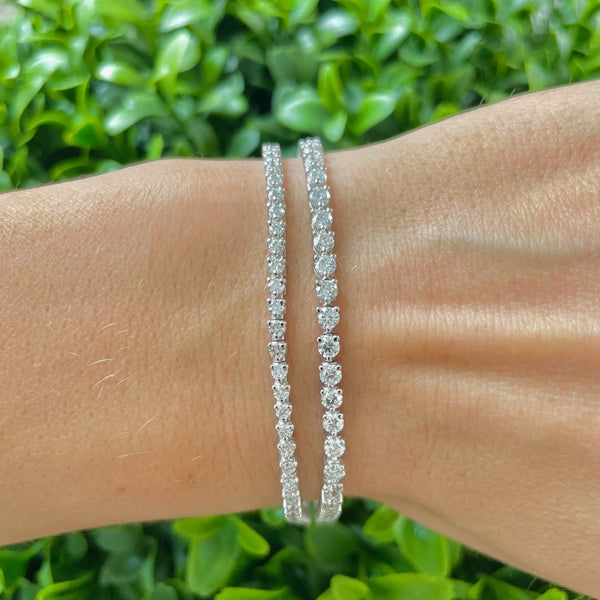 3 PRONG TENNIS BRACELETS