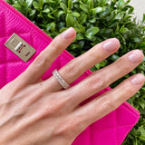 DOUBLE ROW RING